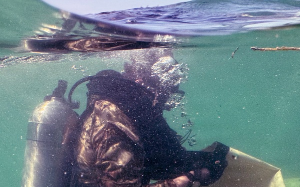 Combat Diver Qaulification Course Students Training