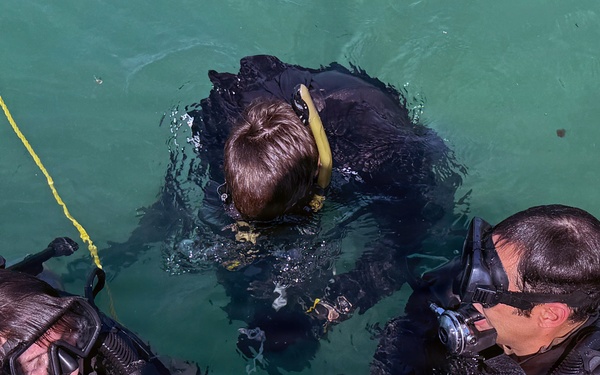 Combat Diver Qaulification Course Students Training