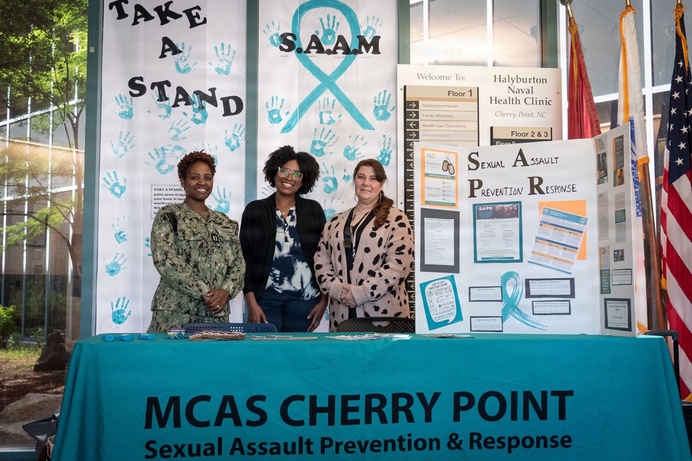 Navy Medicine Readiness and Training Command Cherry Point “Takes a Stand” during Sexual Assault Awareness and Prevention Month 2026