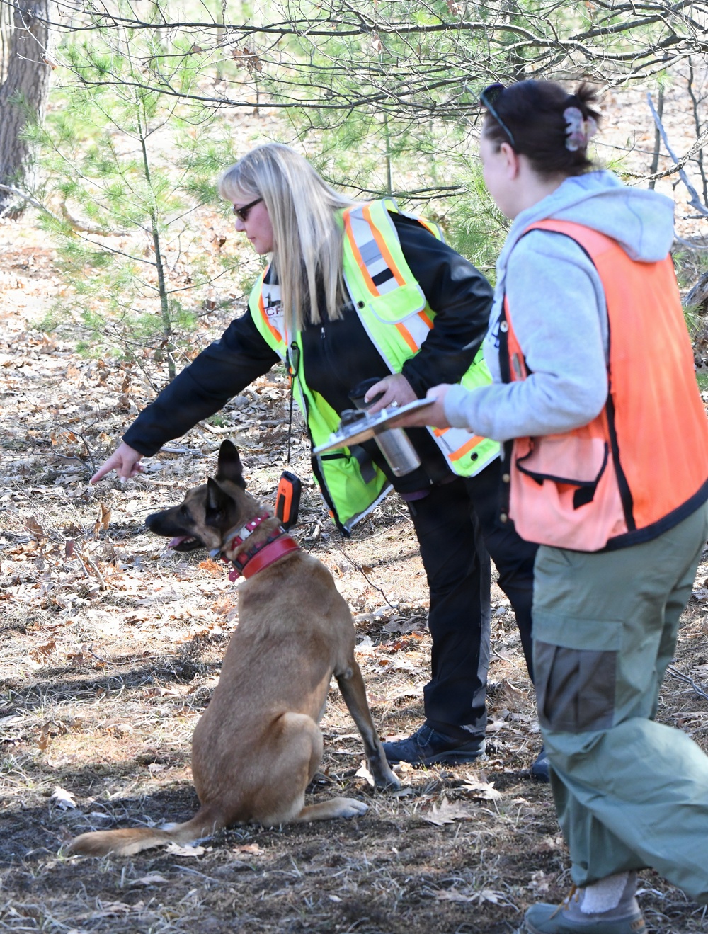 Fort Drum archaeologists partner with canine forensics team to study ancestral sites