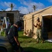 NMCB-1’s Seabees construct temporary shelter for Tinian citizens affected by Typhoon Sinlaku
