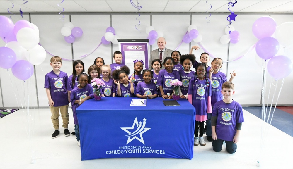 Fort Drum celebrates the strength, spirit of military children