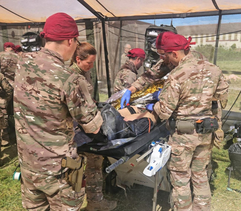 Medical Readiness Command, Europe deploys medical team to observe French Military Orion 26 Exercise
