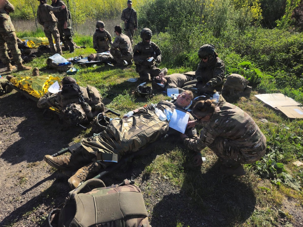 Medical Readiness Command, Europe deploys medical team to observe French Military Orion 26 Exercise