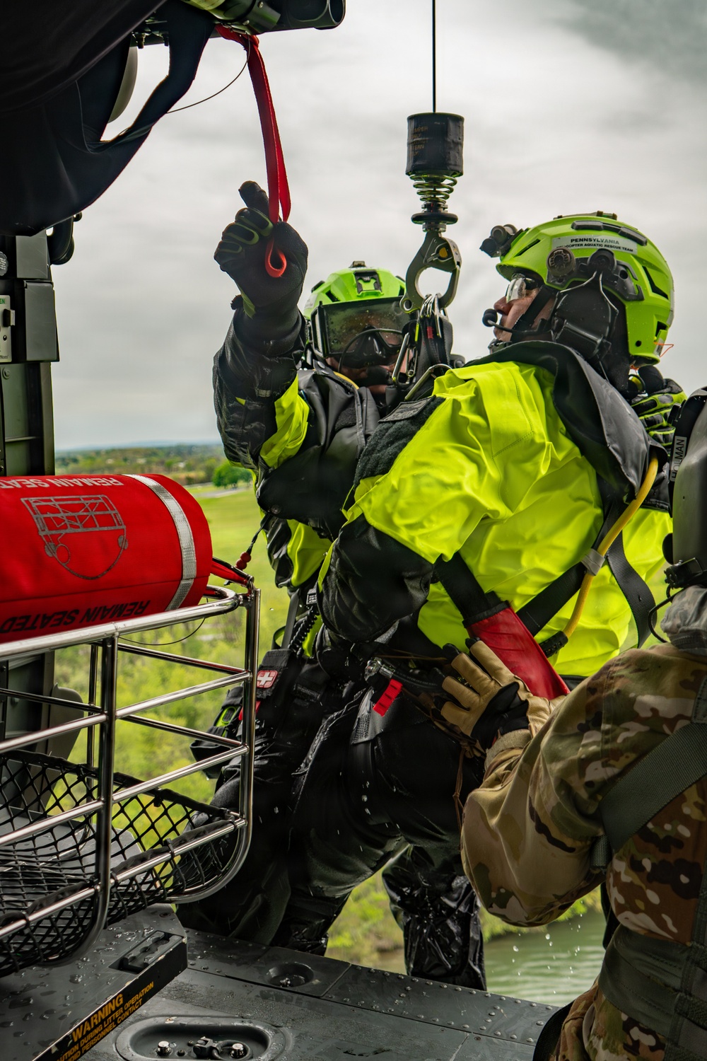 PA-HART conducts training at Memorial Lake