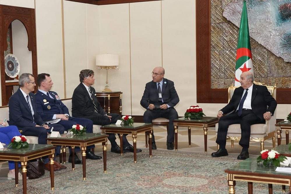 Gen. Dagvin R.M. Anderson, Commander of U.S. Africa Command Visits Algeria to Strengthen Strategic Cooperation on Regional Security