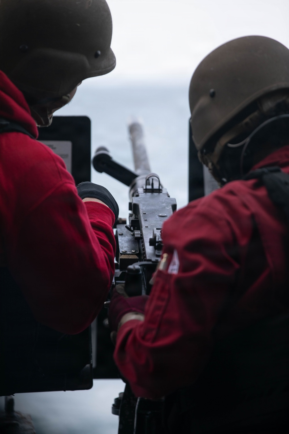 IKE conducts .50-caliber heavy machine gun training