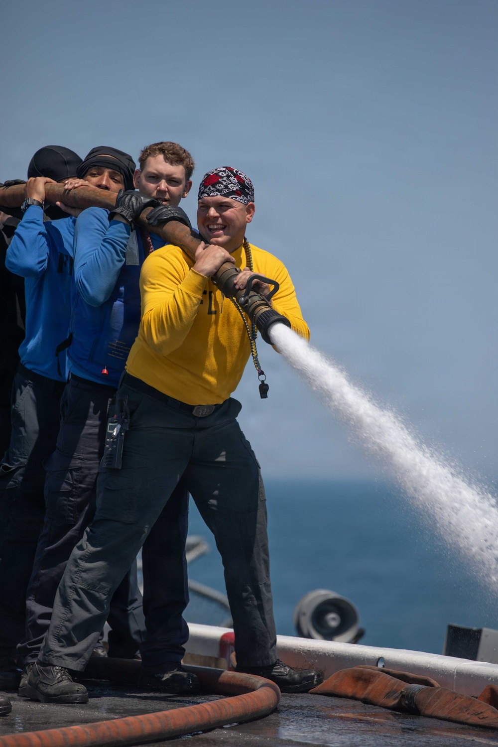 IKE departs Norfolk Naval Shipyard for Sea Trials