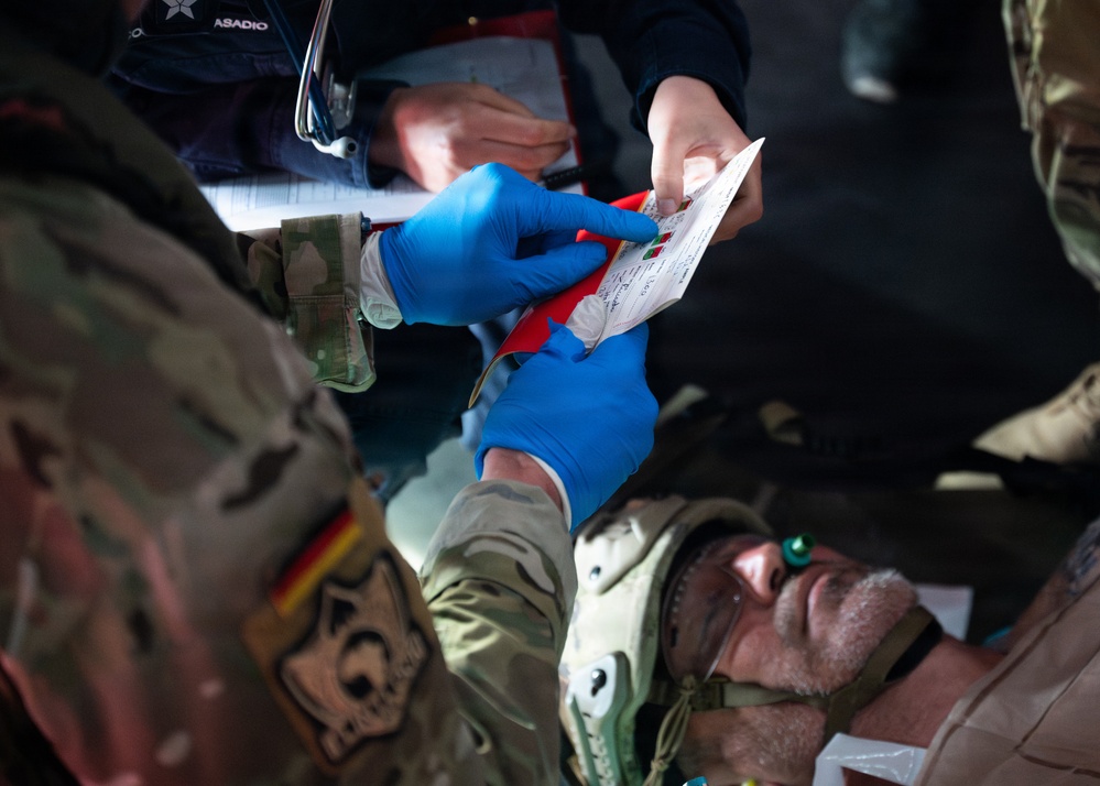 Multinational forces conduct MEDEVAC training during Flintlock 2026