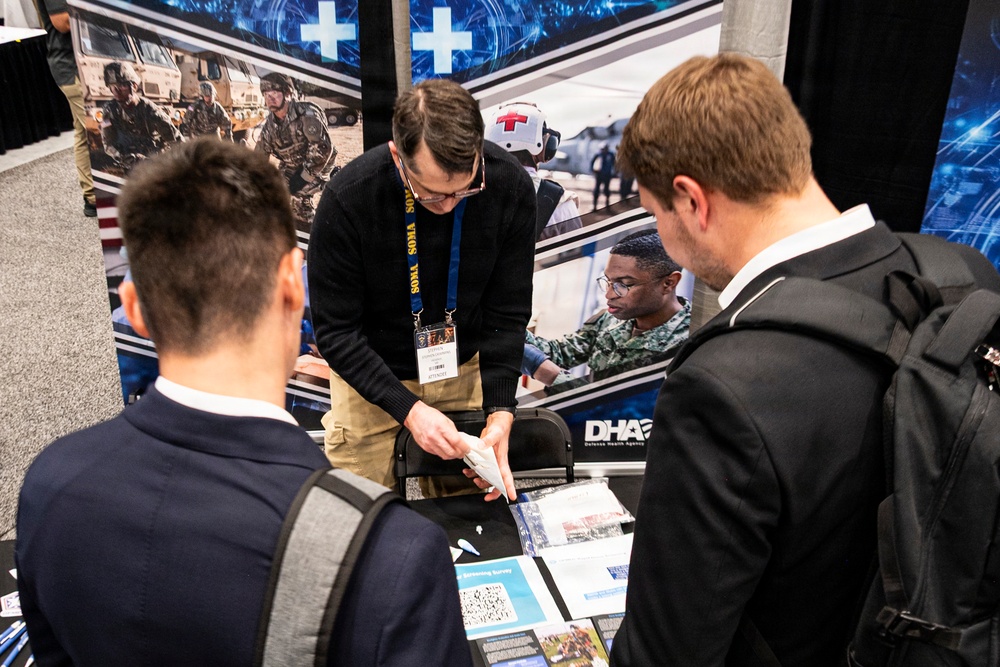 Defense Health Agency’s OPMED team engaging with special operations community during SOMA in Raleigh this week