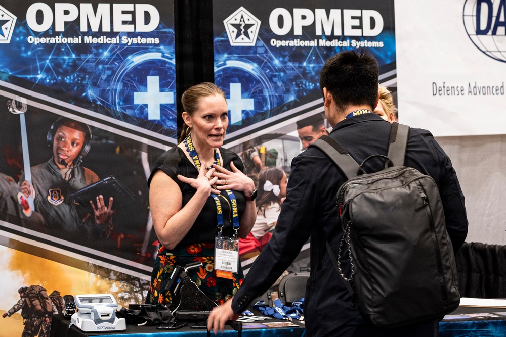 Defense Health Agency’s OPMED team engaging with special operations community during SOMA in Raleigh this week