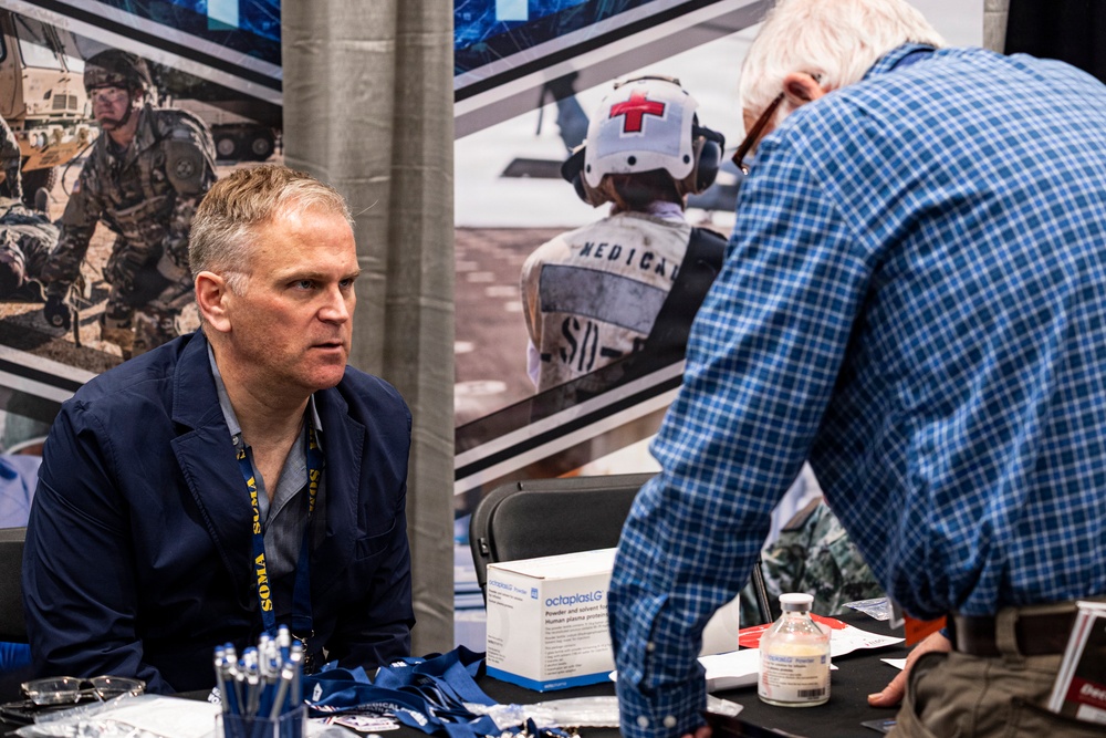 Defense Health Agency’s OPMED team engaging with special operations community during SOMA in Raleigh this week