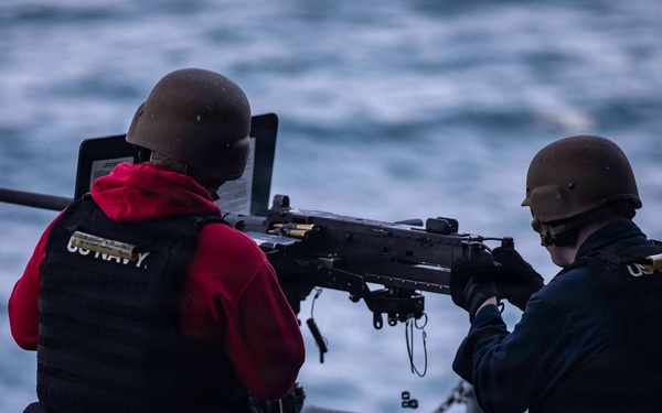 IKE conducts .50-caliber heavy machine gun training