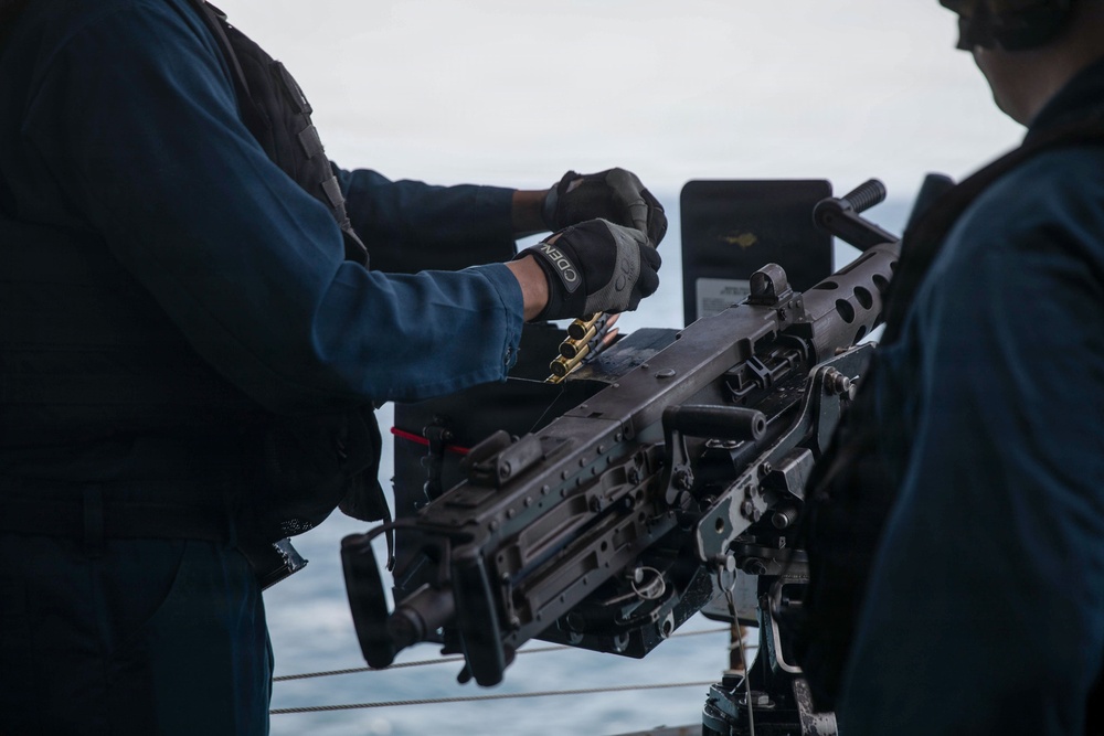 IKE conducts .50-caliber heavy machine gun training