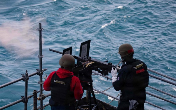 IKE conducts .50-caliber heavy machine gun training
