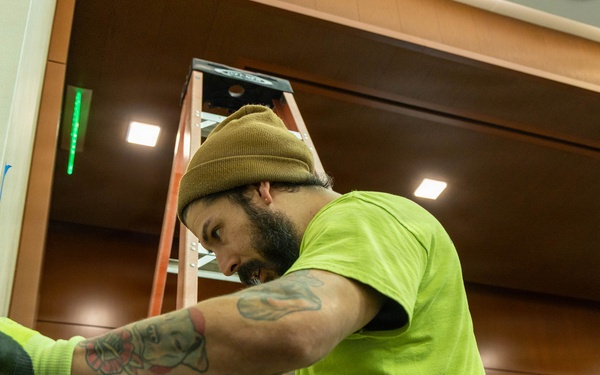 “We’re replacing everything — screens, systems, all of it,” A closer look into command center and conference room renovations