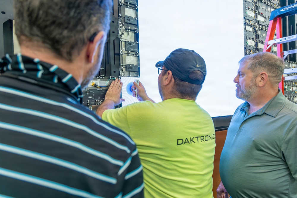“We’re replacing everything — screens, systems, all of it,” A closer look into command center and conference room renovations