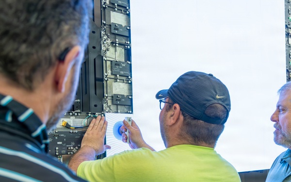 “We’re replacing everything — screens, systems, all of it,” A closer look into command center and conference room renovations