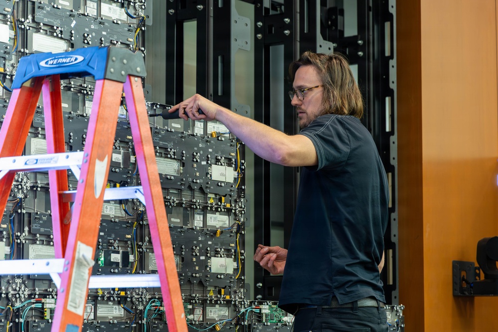 “We’re replacing everything — screens, systems, all of it,” A closer look into command center and conference room renovations