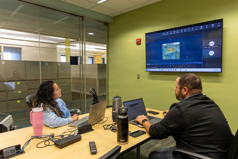 “We’re replacing everything — screens, systems, all of it,” A closer look into command center and conference room renovations