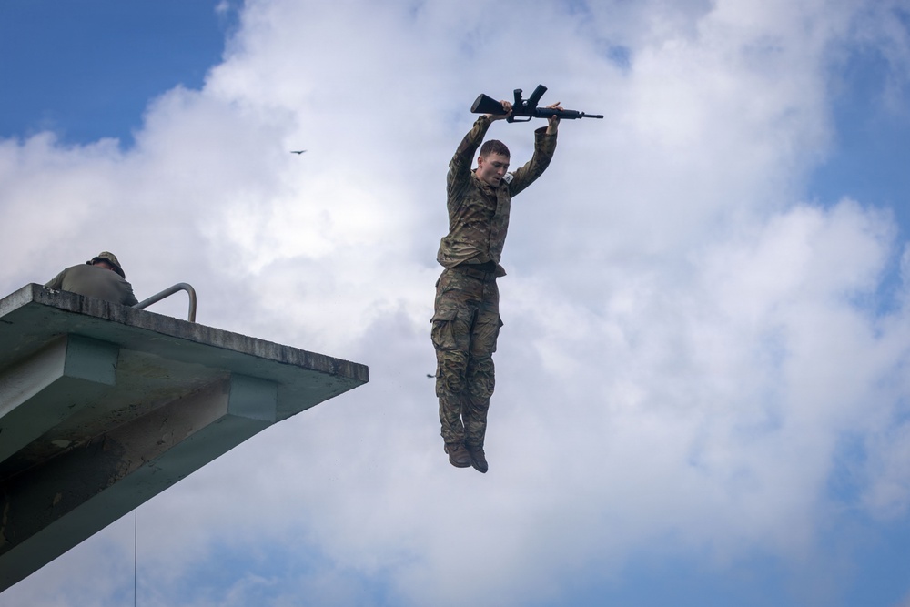 Combat Water Survival Assessment enhances readiness during Jungle Operations Training Course in Panama