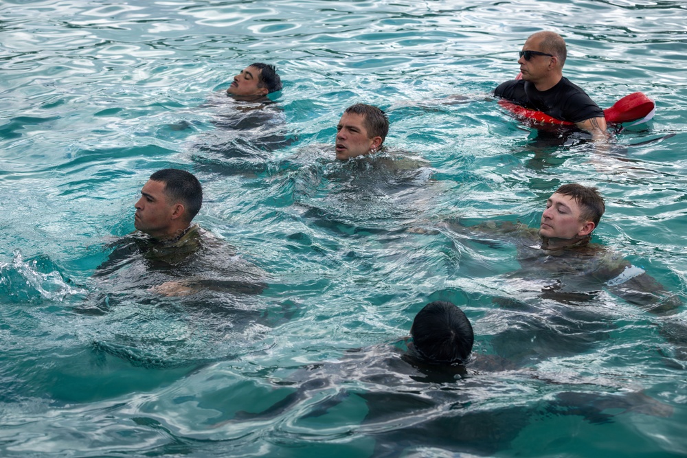 Combat Water Survival Assessment enhances readiness during Jungle Operations Training Course in Panama