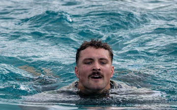 Combat Water Survival Assessment enhances readiness during Jungle Operations Training Course in Panama