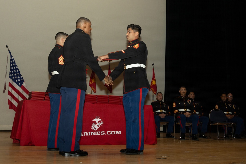 Marine Corps Recruiting and Retention School Graduation
