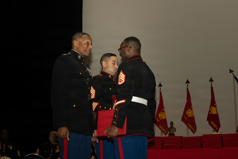Marine Corps Recruiting and Retention School Graduation