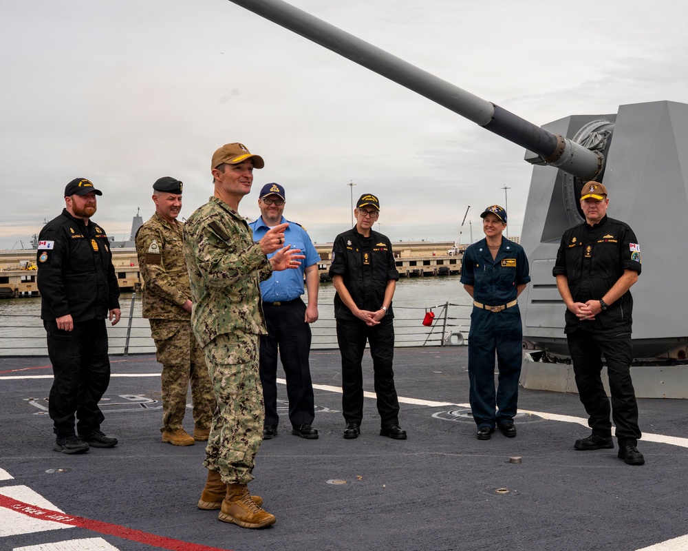U.S. and Canadian Maritime Forces Strengthen Alliance with Atlantic Maritime Security Coalition