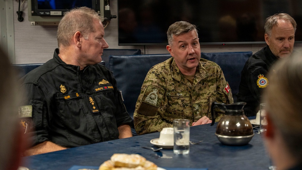 U.S. and Canadian Maritime Forces Strengthen Alliance with Atlantic Maritime Security Coalition