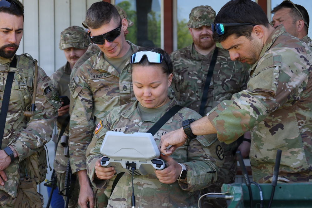 NC Guard and British Forces Conduct Joint UAS Training