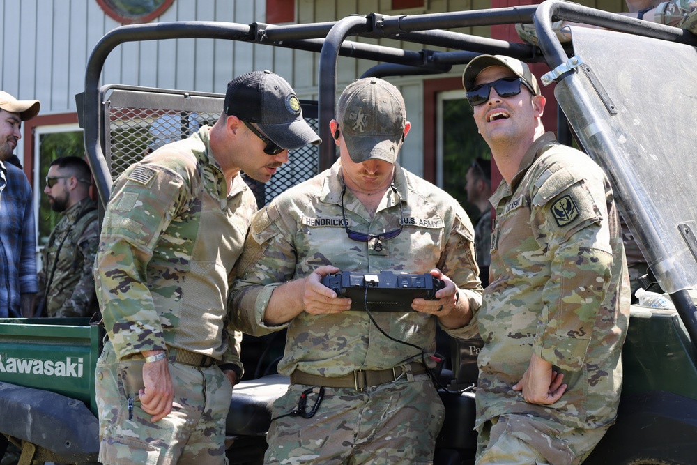 NC Guard and British Forces Conduct Joint UAS Training