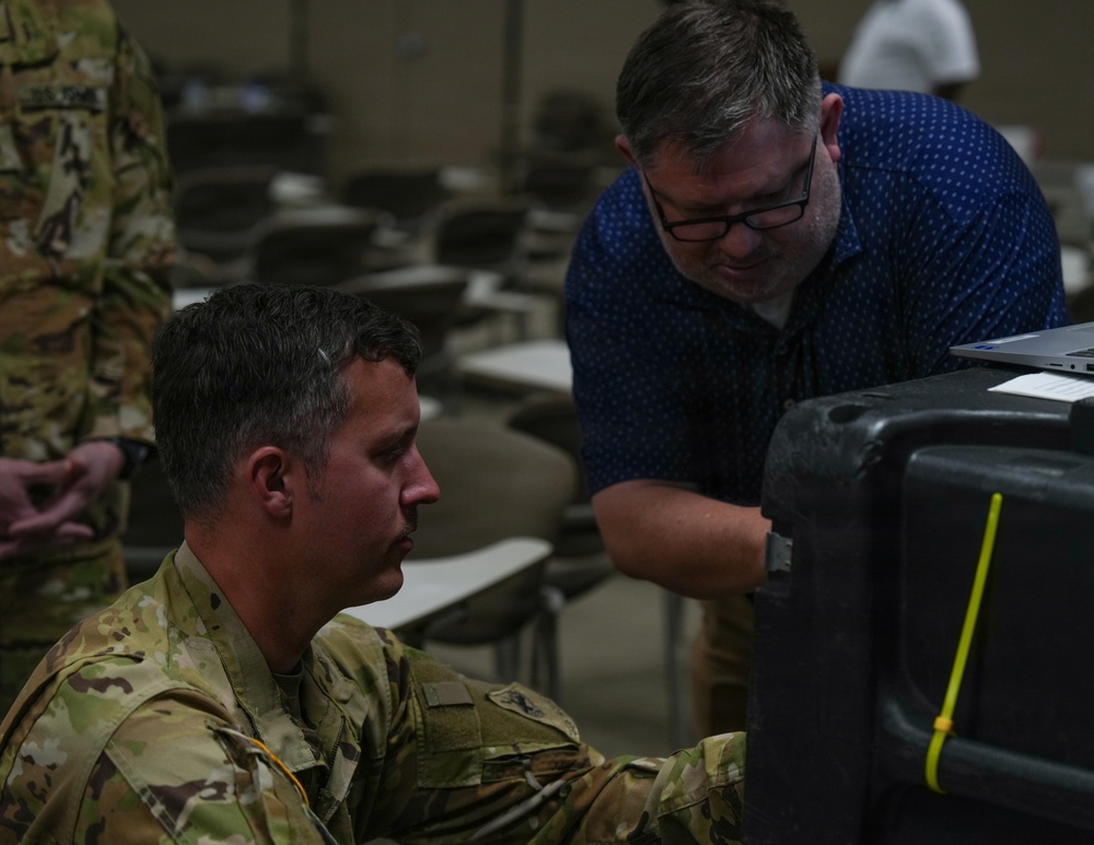 The 1st AD CAB upgrades their radio communication capabilities