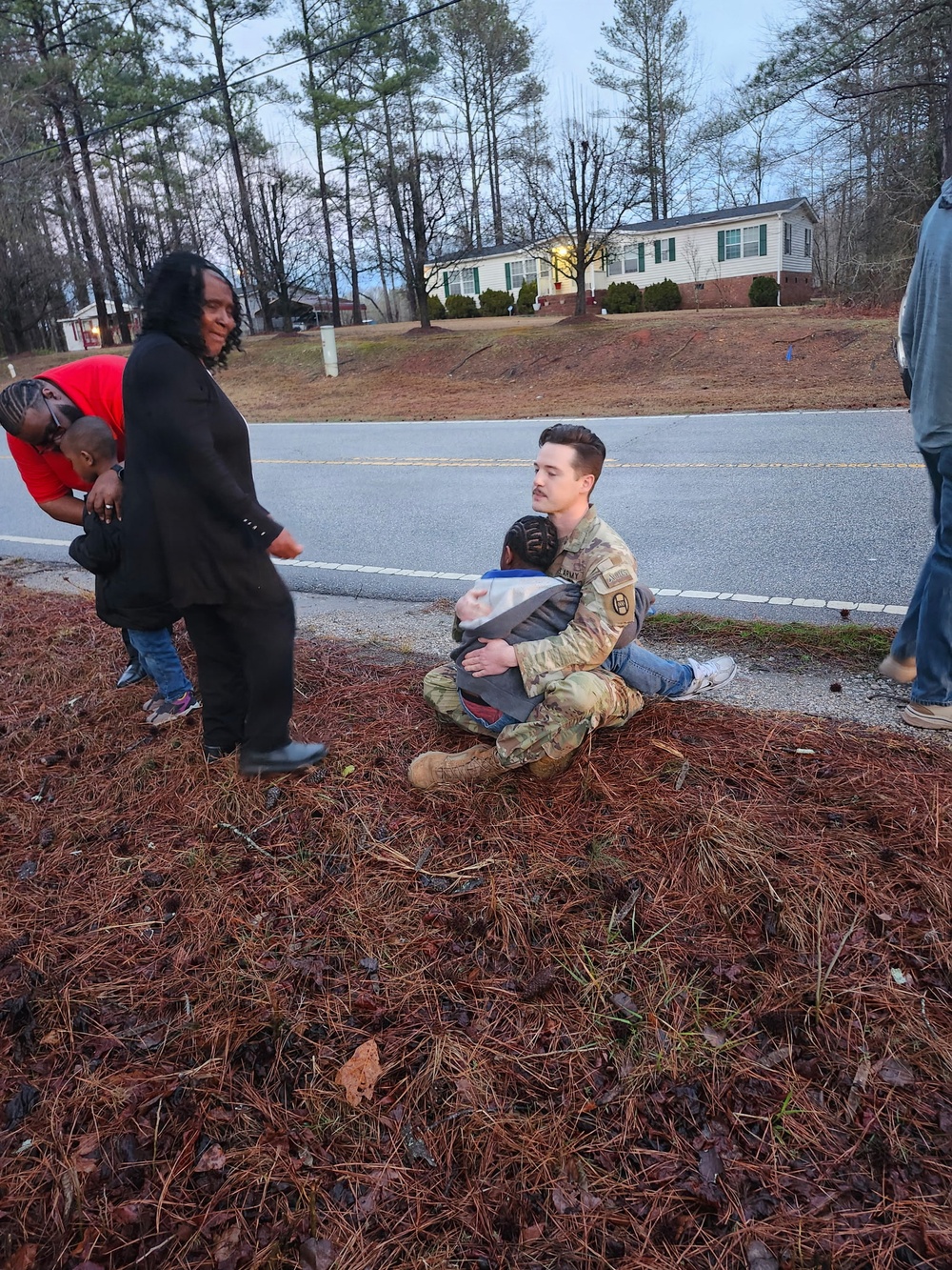From Drill to Duty: Soldiers Provide Critical Aid Outside Armory