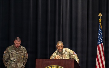U.S. Army Recruiting and Retention College graduation ceremony