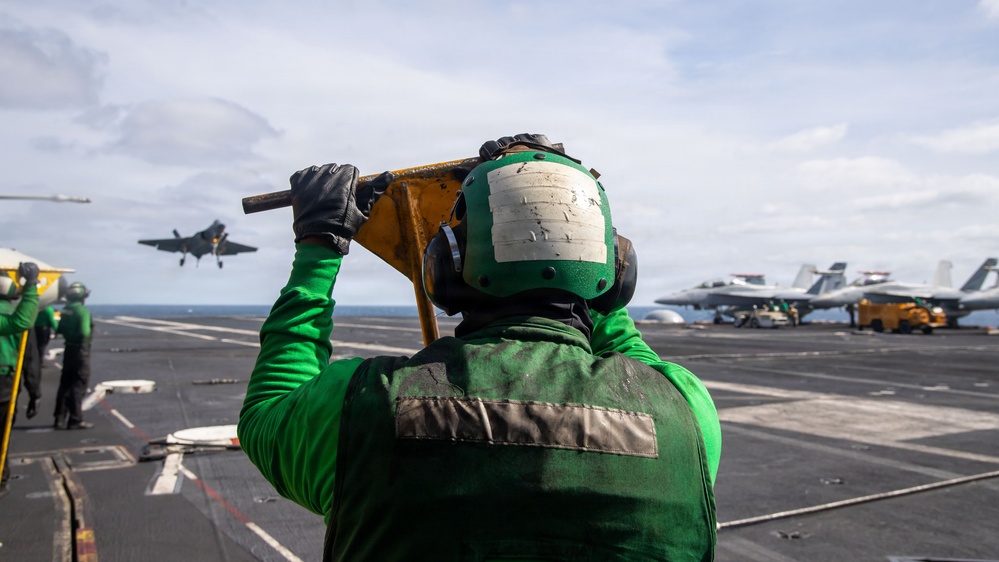 USS Theodore Roosevelt Flight Operations