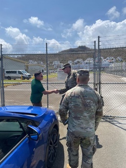 Army leaders assess Saipan site for typhoon response hub