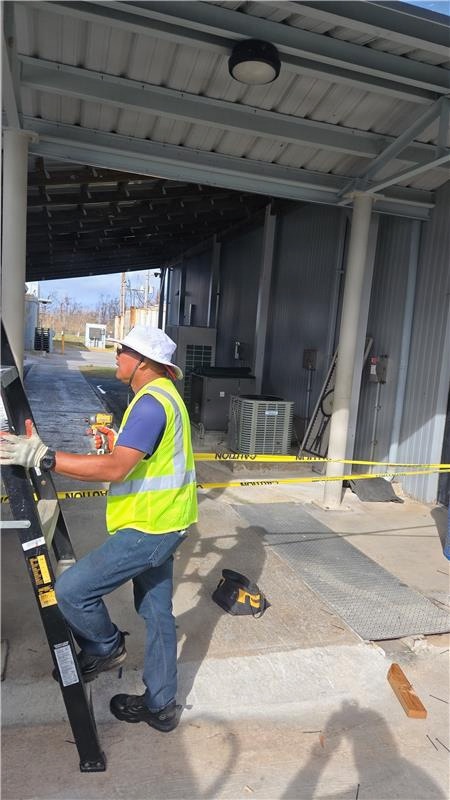 Army Reserve restores power to Saipan facility after tropical storm damage