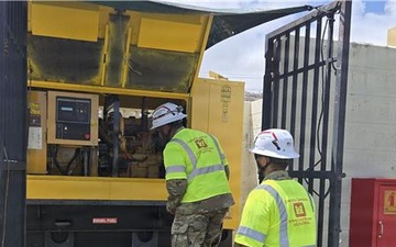 Army Reserve restores power to Saipan facility after tropical storm damage