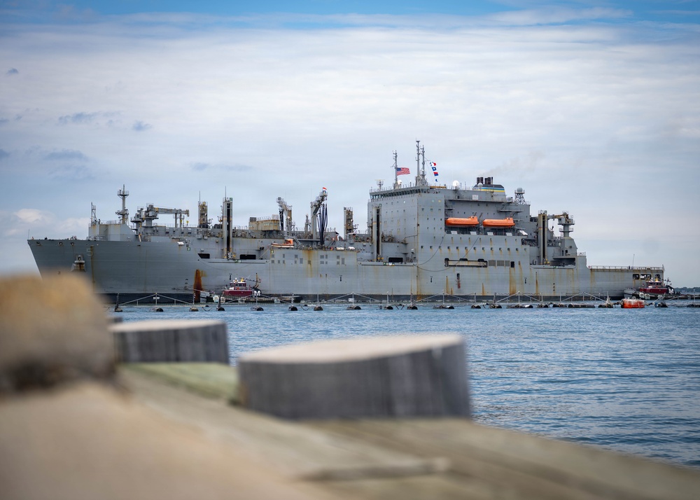 USNS Robert E. Peary Enables 4th Fleet Combat Readiness with 154-Day Deployment
