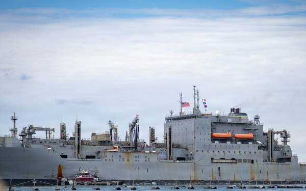 USNS Robert E. Peary Enables 4th Fleet Combat Readiness with 154-Day Deployment
