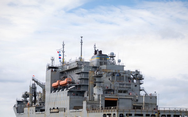 USNS Robert E. Peary Enables 4th Fleet Combat Readiness with 154-Day Deployment