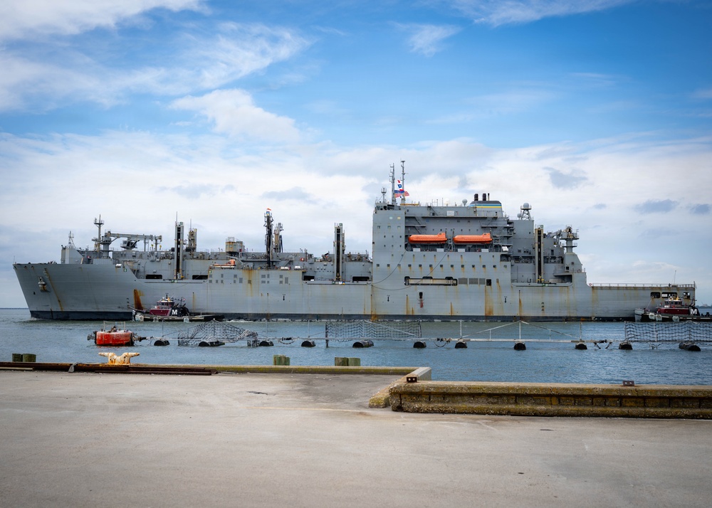 USNS Robert E. Peary Enables 4th Fleet Combat Readiness with 154-Day Deployment