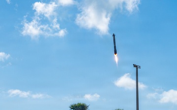 Falcon Heavy Launches ViaSat-3 F3 from Kennedy Space Center