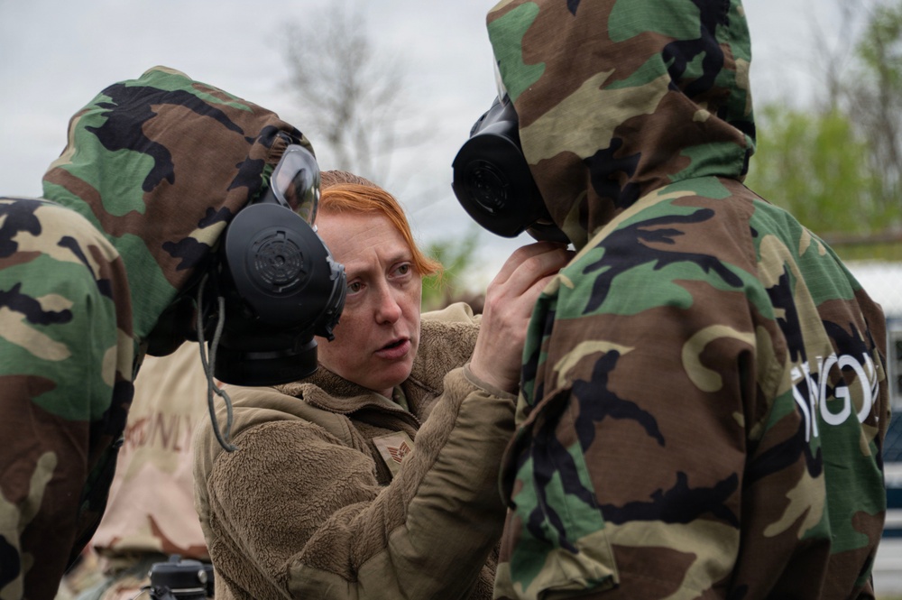 JBA Airmen build tactical readiness in Bivouac exercise