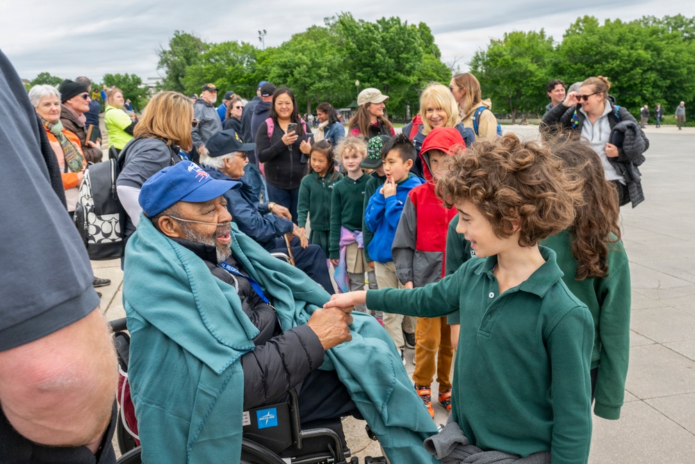 U.S. veterans of the Vietnam War attend an Honor Flight Mission to Washington, D.C.