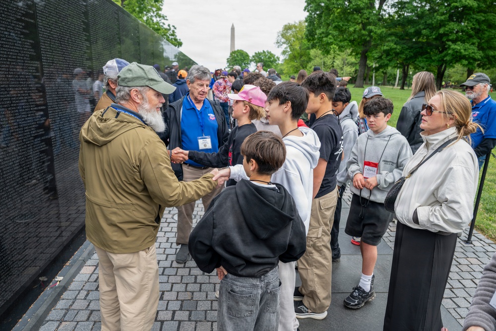 U.S. Veterans of the Vietnam War attend an Honor Flight Mission to Washington, D.C.