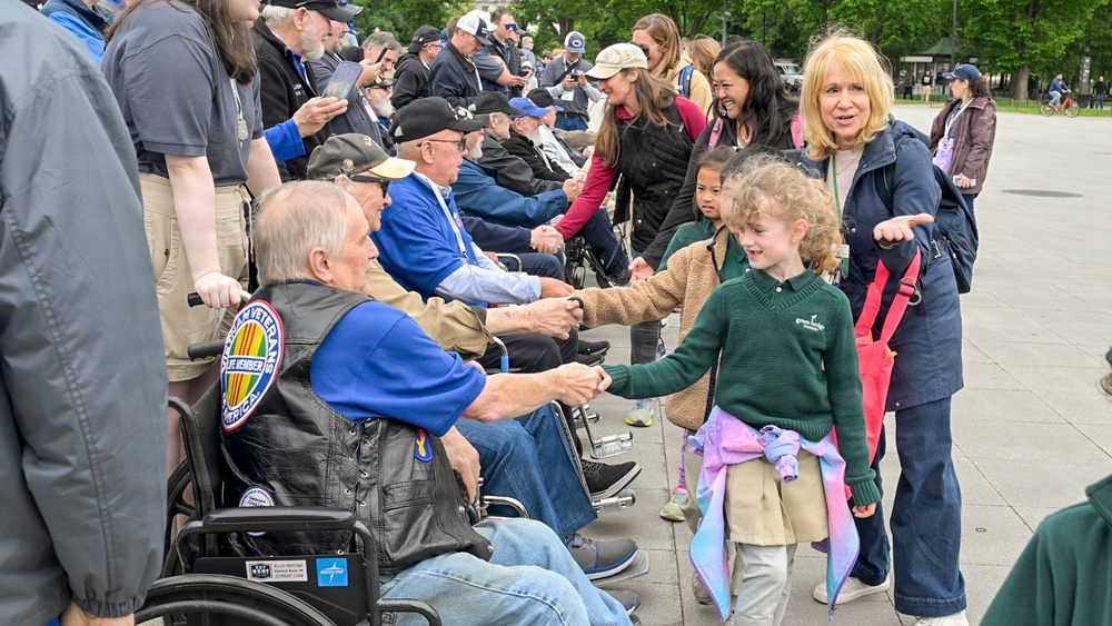 U.S. Veterans of the Vietnam War attend an Honor Flight Mission to Washington, D.C.