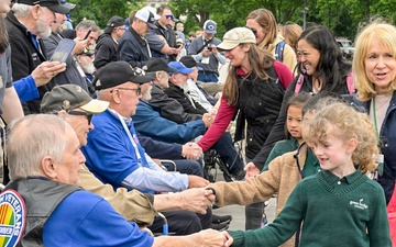U.S. Veterans of the Vietnam War attend an Honor Flight Mission to Washington, D.C.